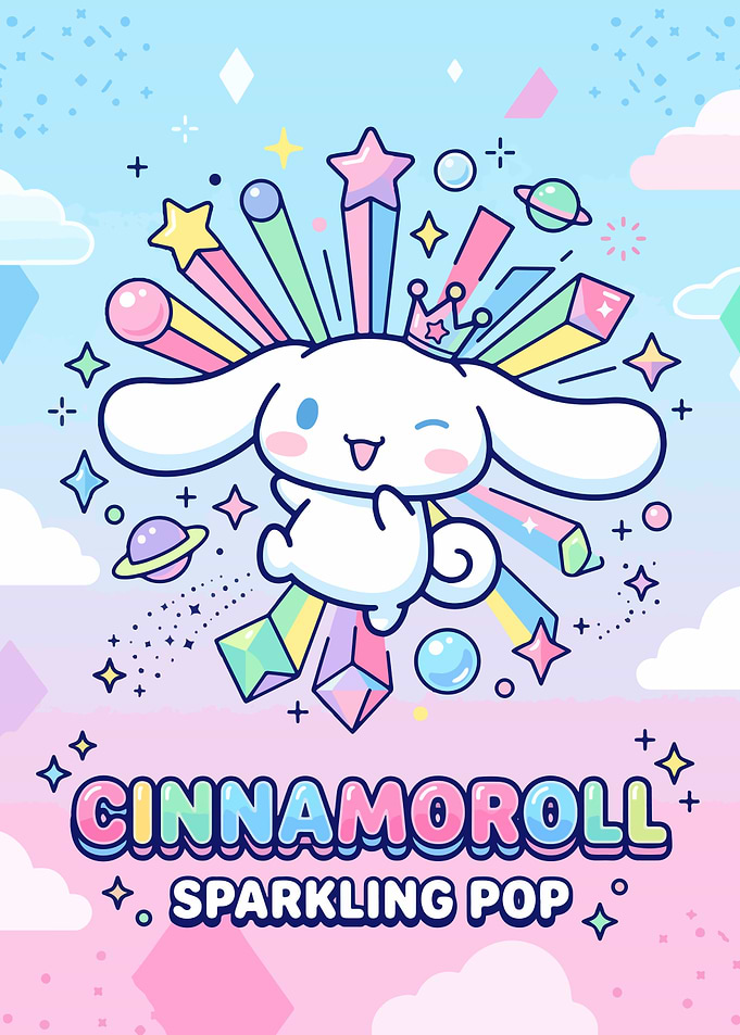 Cinnamoroll Sparkling Pop Illustration