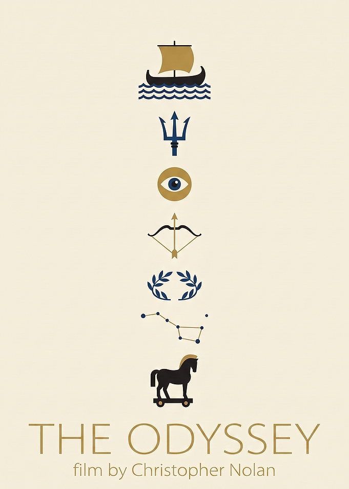 Minimalist The Odyssey Movie Poster