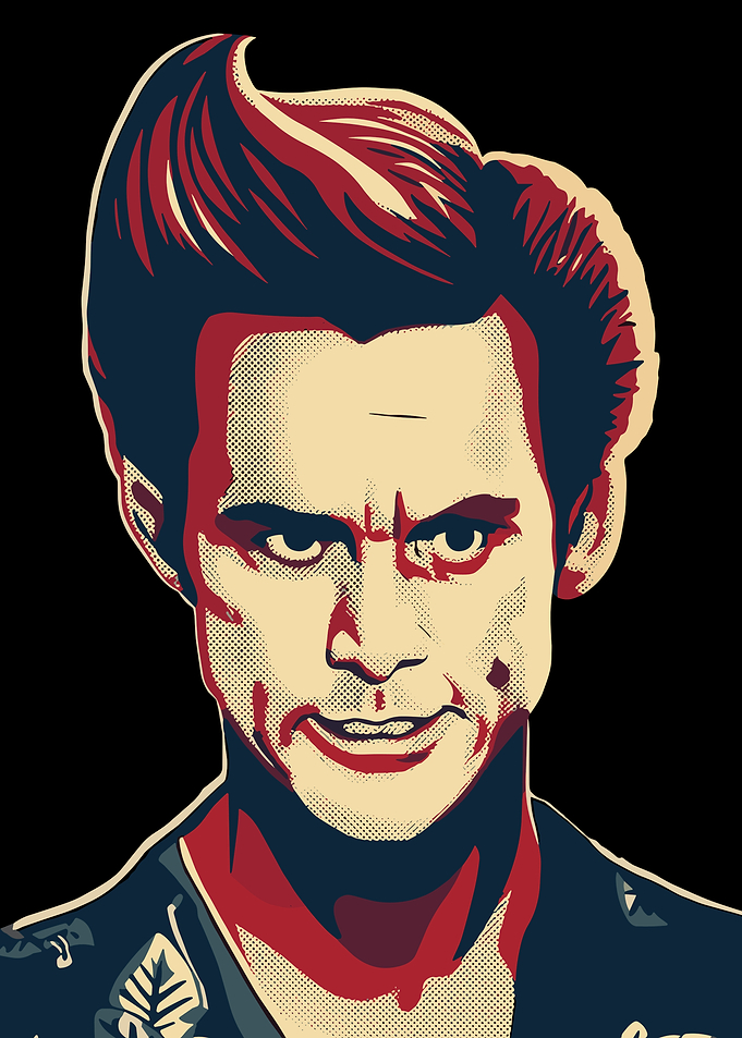 Ace Ventura Pop Art Portrait