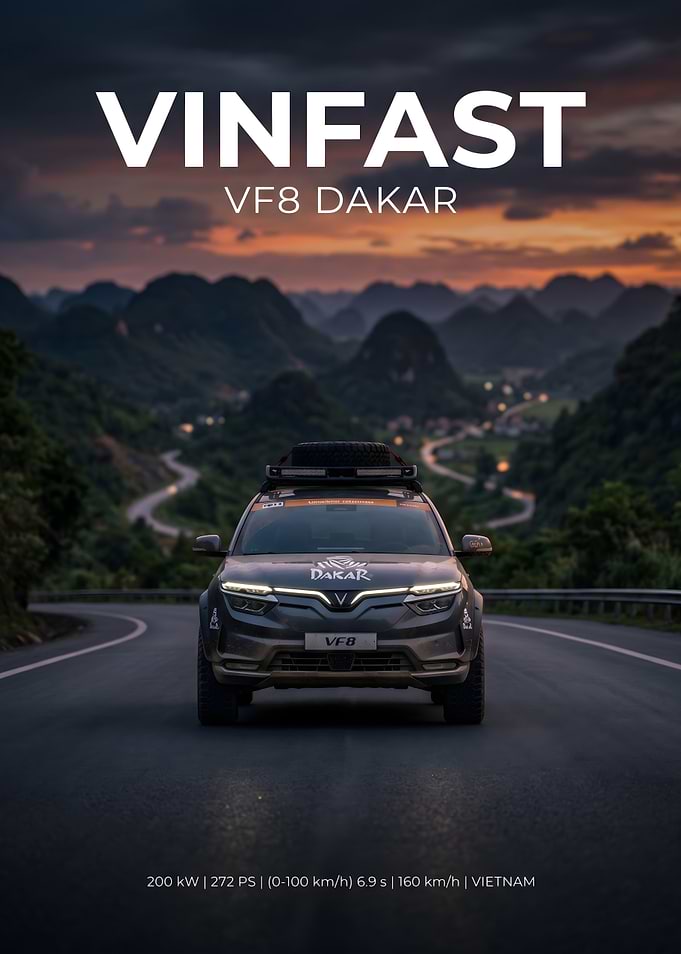 VinFast VF8 Dakar Edition Concept