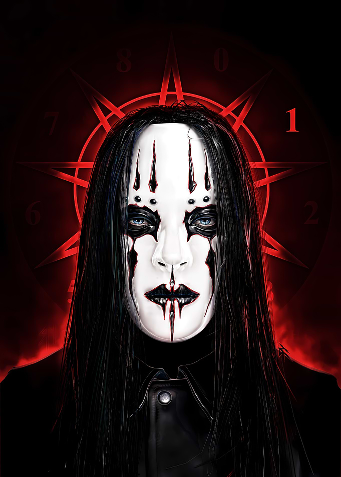 Joey Jordison Slipknot Mask Portrait