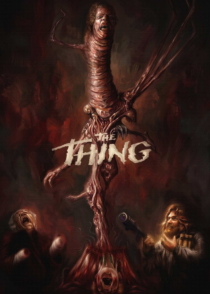 The Thing Movie Poster Art