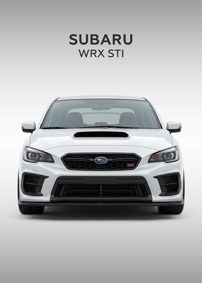 Subaru WRX STI Front View