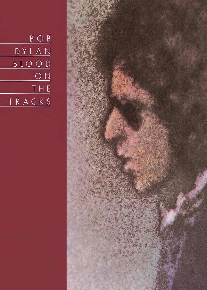 Blood on the Tracks Album Cover Art Poster