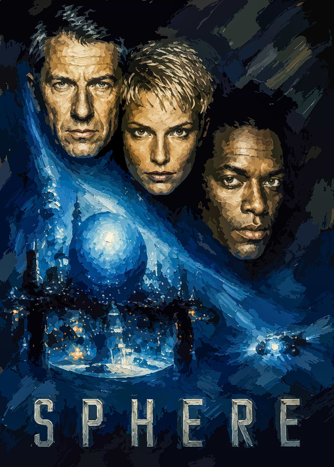 Sphere Movie Poster Art