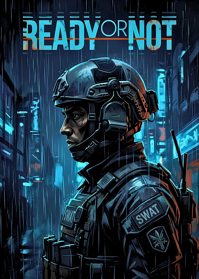 Ready or Not SWAT Tactical Poster