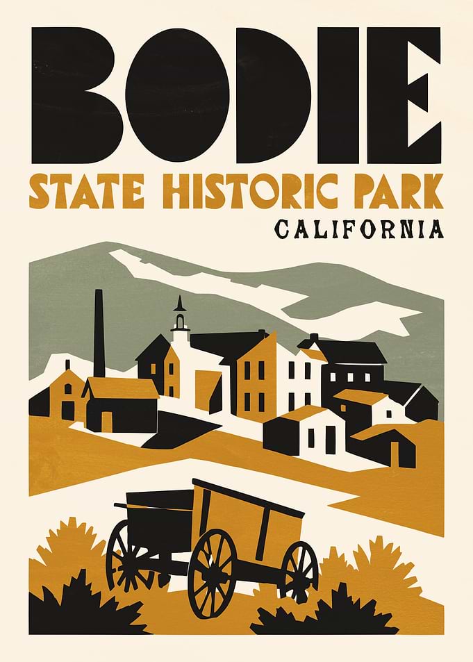 Bodie State Historic Park Poster