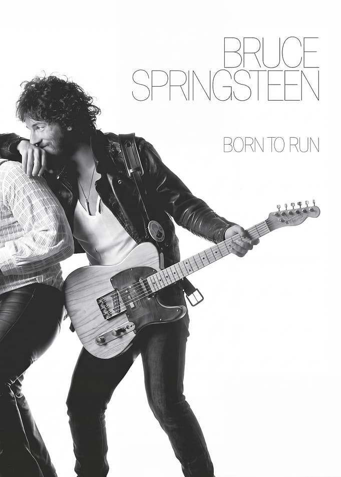 Born to Run Album Cover Art Poster