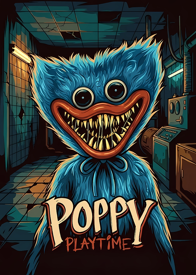 Huggy Wuggy Poppy Playtime Poster