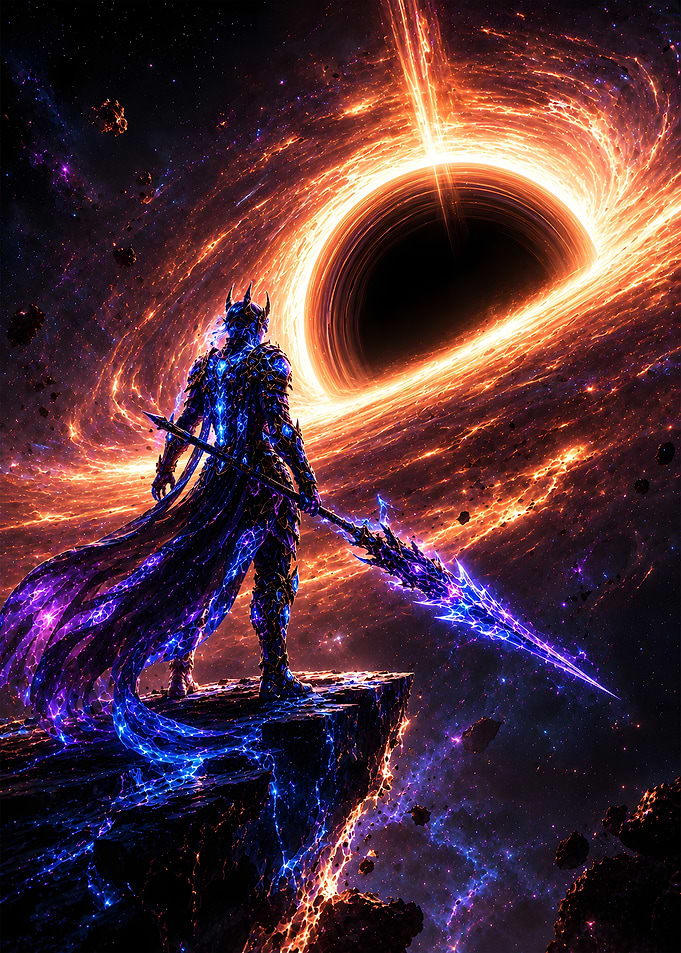 Black Hole Guardian - Dark Space Sentinel