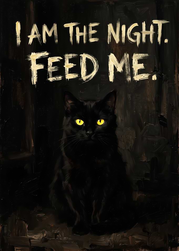 Black Cat I Am The Night