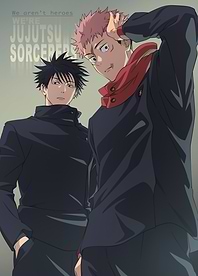 Jujutsu Sorcerers: Yuji and Megumi