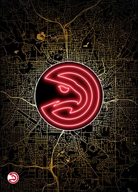 Atlanta City Map: Hawks Pride