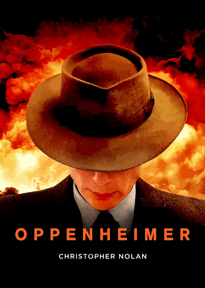Oppenheimer Movie Poster Art