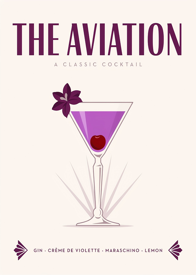 The Aviation Classic Cocktail