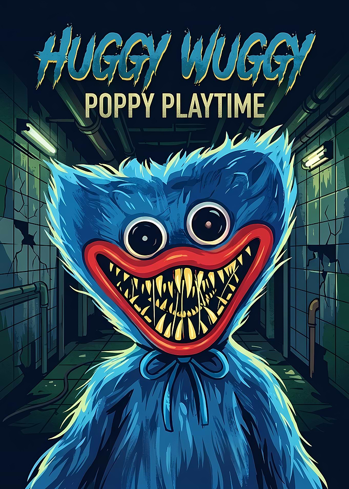 Huggy Wuggy Poppy Playtime Poster