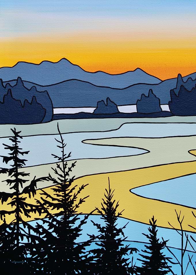 Pacific Sunset from Prince Rupert