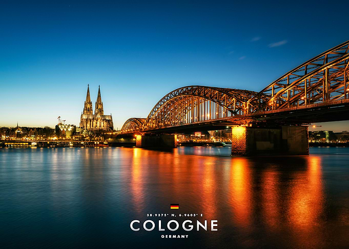 Cologne Cathedral and Hohenzollern Bridge