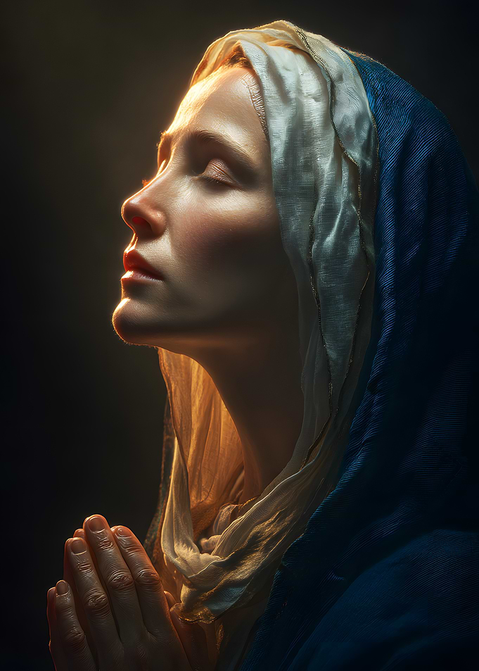 Portrait of the Virgin Mary Praying