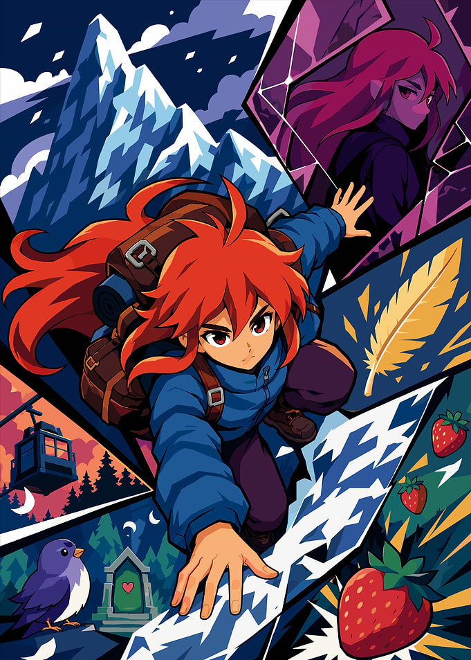 Celeste Game Fan Art Illustration