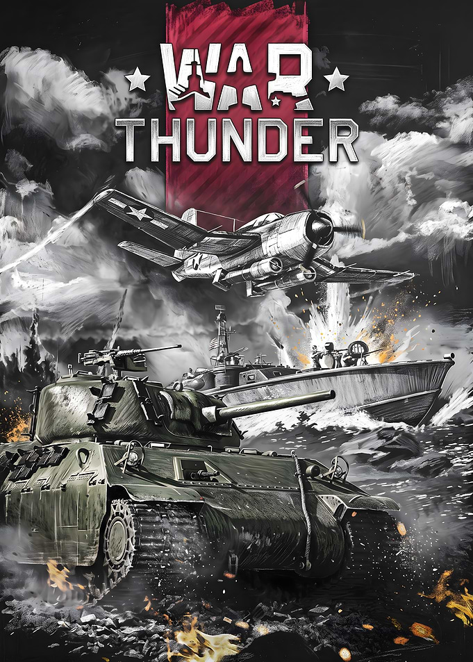 War Thunder Video Game Poster