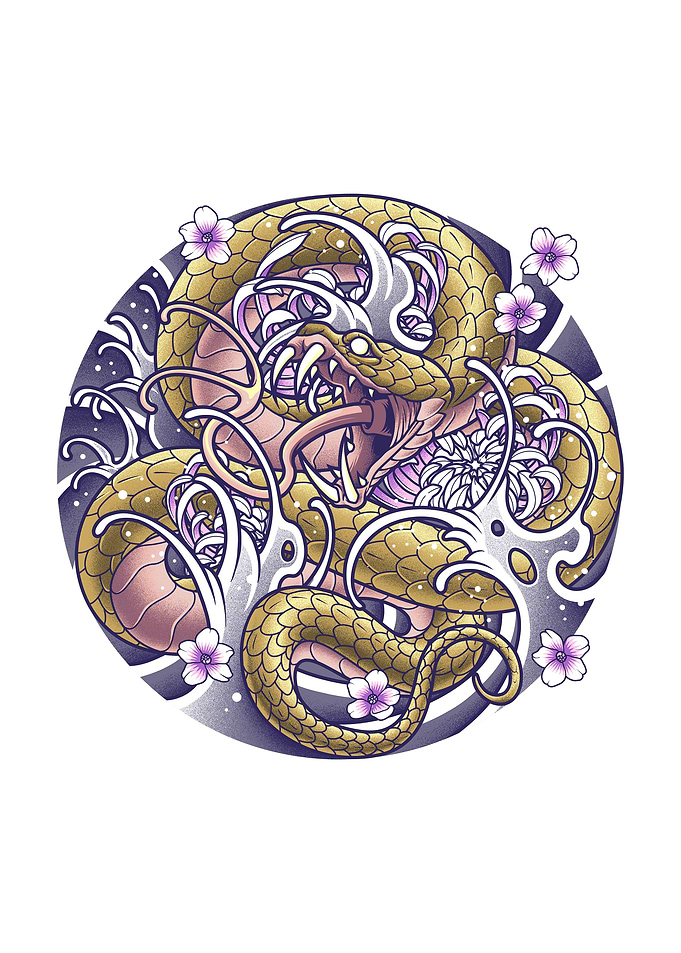 GOLDEN SNAKE INK