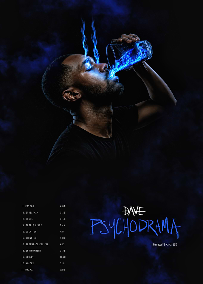 Dave Psychodrama Album Cover Art