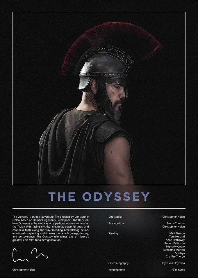 The Odyssey Movie Poster Concept