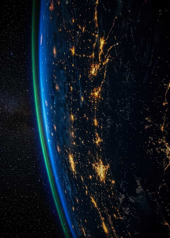 Earth at Night from Space