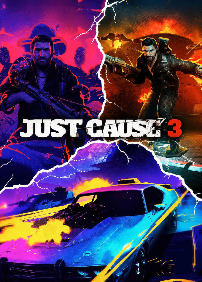 Just Cause 3 Official Game Poster
