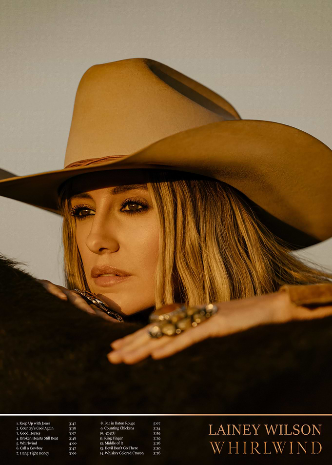 Lainey Wilson Whirlwind Album Cover