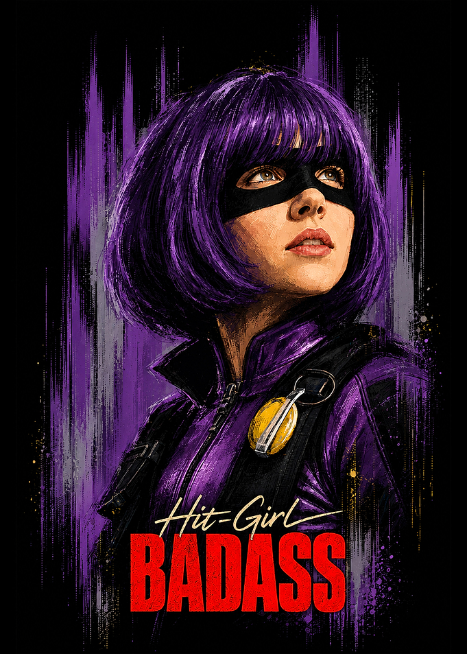 Hit-Girl Badass Poster