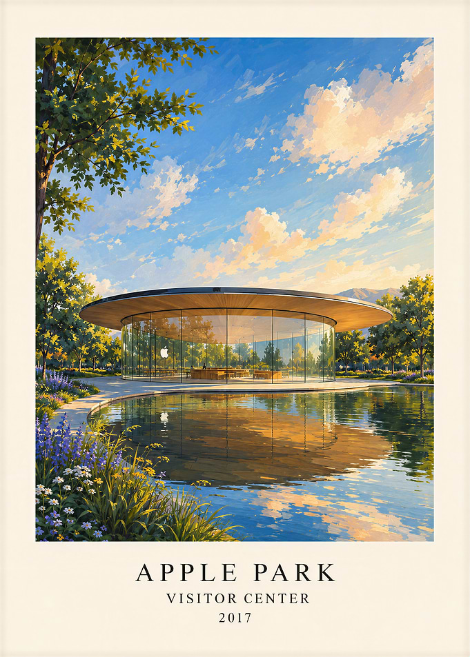 Apple Park Visitor Center Poster