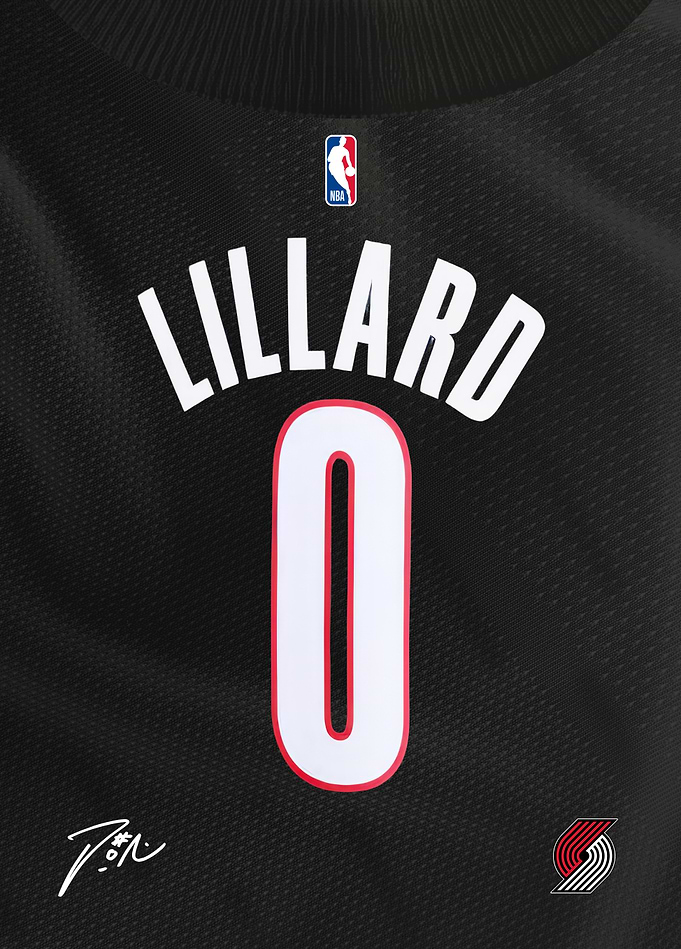 Blazers Signature Jersey- Damian Lillard
