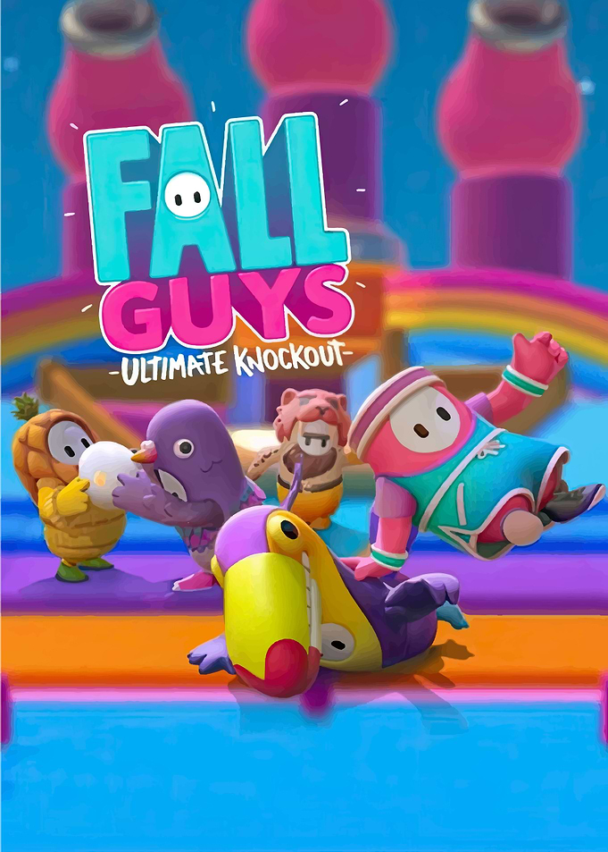 Fall Guys Ultimate Knockout Game Poster