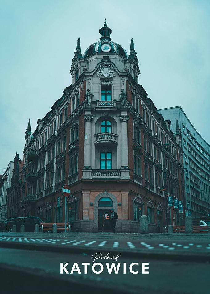 Historic Architecture in Katowice, Poland