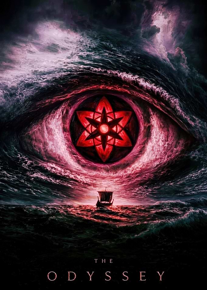 The Odyssey Sharingan Eye Poster