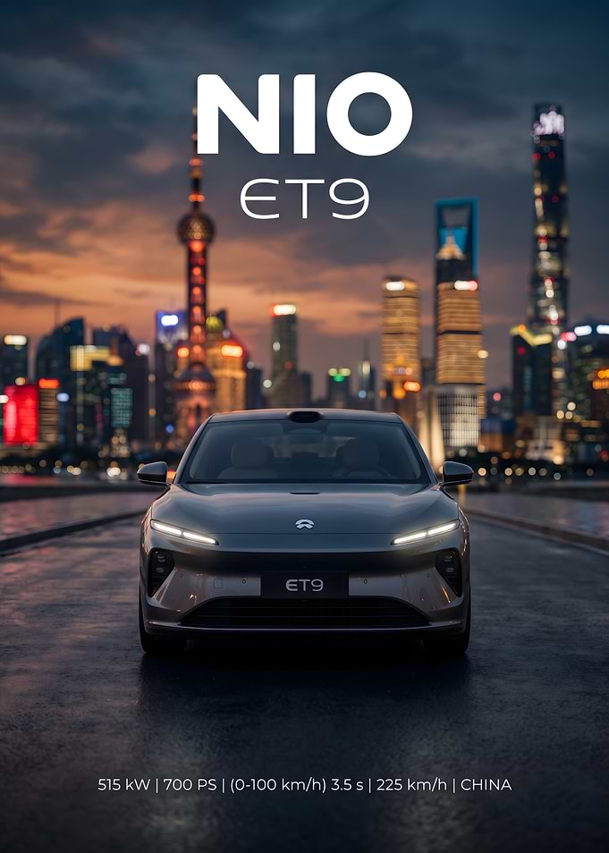 NIO ET9 Electric Luxury Sedan