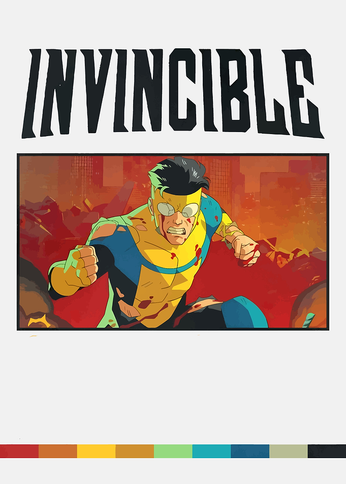 Invincible Comic Book Poster