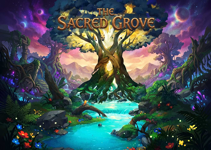The Sacred Grove Fantasy Landscape