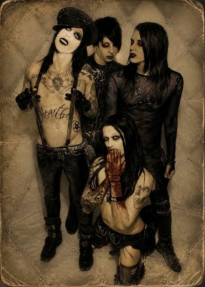 Vampires Everywhere Band Portrait