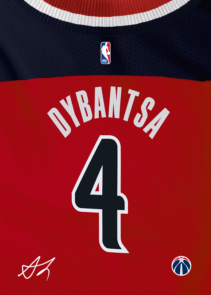 Wizards Signature Jersey- AJ Dybantsa