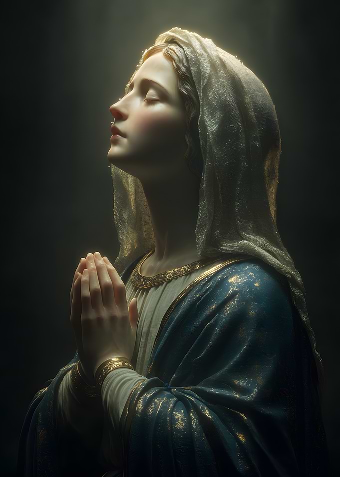 Portrait of the Virgin Mary Praying