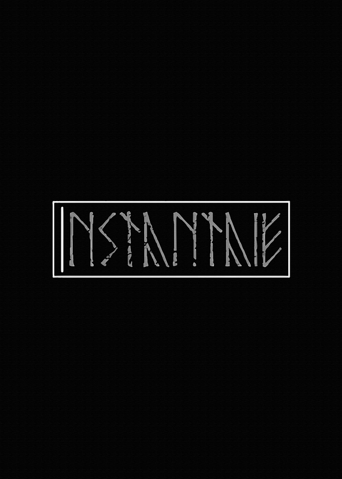 Minimalist Instantine Text Logo