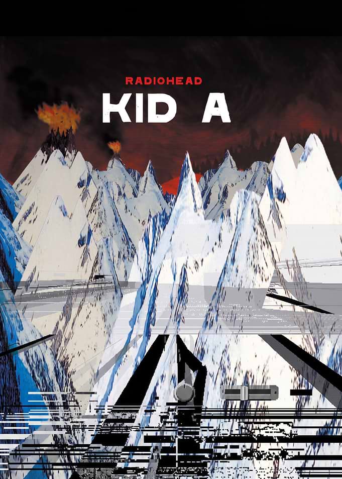 Kid A Album Cover Art Poster