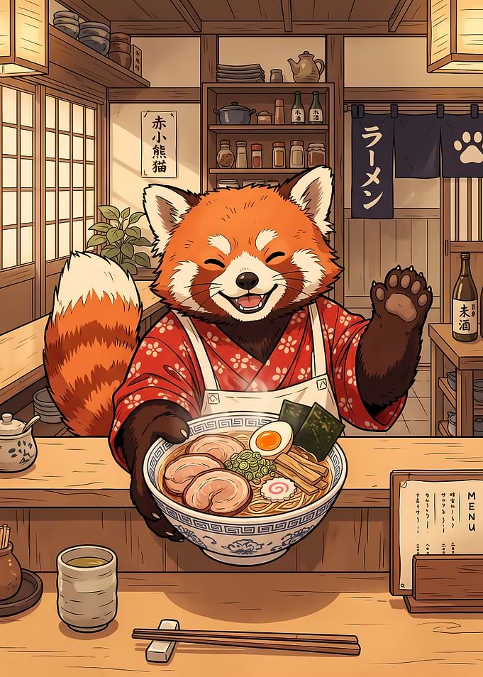 Red Panda Ramen Chef