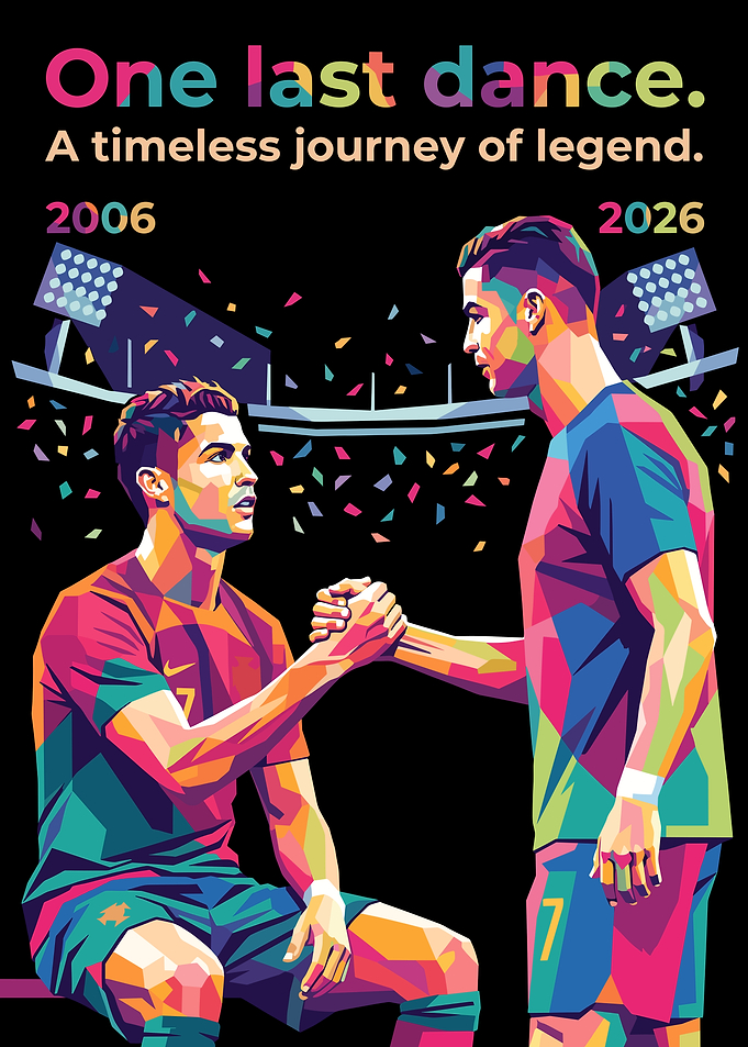 Cristiano Ronaldo One Last Dance Poster