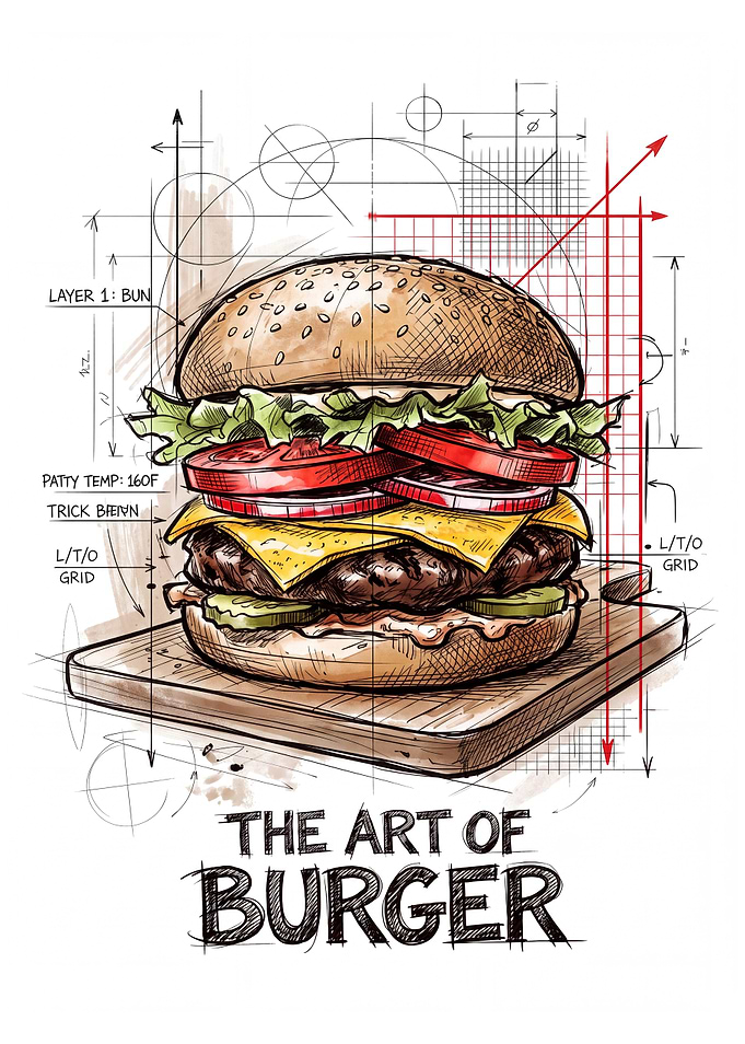 The Art of Burger Blueprint