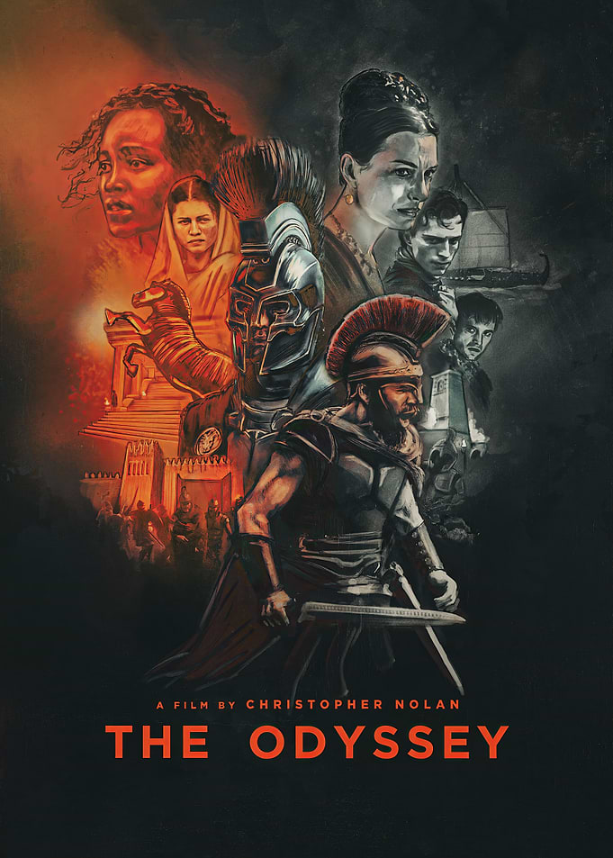 The Odyssey Christopher Nolan Movie Poster