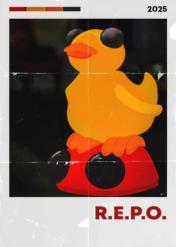 R.E.P.O. Duck Poster